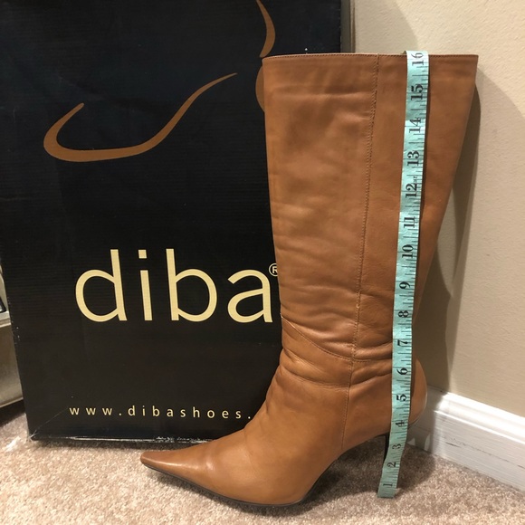 Diba genuine leather tall boots 9.5 - Picture 3 of 8